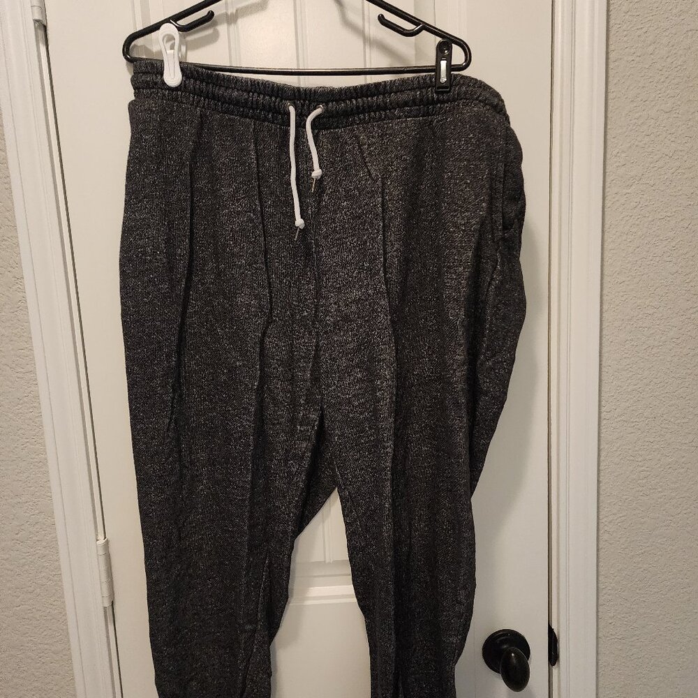 Old Navy Dark Heather Gray/Black Jogging Pants XXL